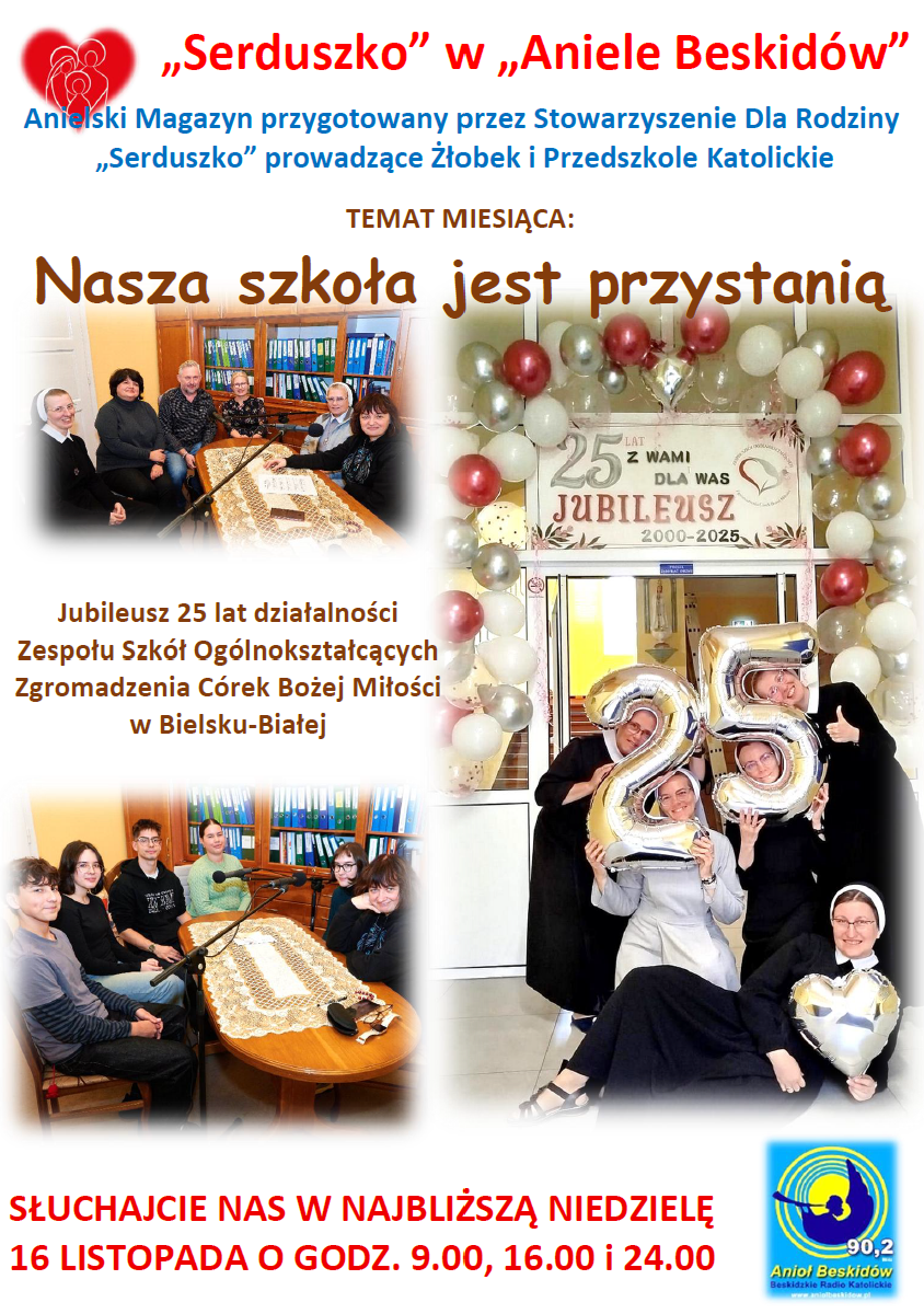 Plakat audycja ZSO ZCBM